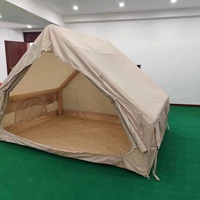 Suministros para acampar Casa inflable Tienda de campaña Impermeable Otra tienda con bomba de aire para aventuras al aire libre