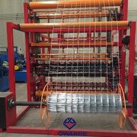 Máquina para Fabricar Mallas de Alambre Galvanizado para Cercas de Campos Agrícolas, para Protección de Ganado, Cabras y Ovejas