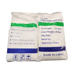 Food Industry Additives Water Softener White Powder Sodium Tripolyphosphate STPP