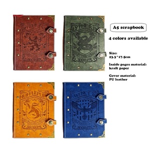 Profesional Vintage A5 diario de hojas sueltas planificador DIY álbum de recortes cuaderno regalo para amigo, niños - Product Image 5