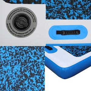 3M 4m 5M 6m 8M 9m 10m 12m Hot Rainbow <span class=keywords><strong>AirTrack</strong></span> P1 P2 Gimnasia Tumbling Mat Air Floor Fábrica Logotipo personalizado Pista de aire inflable - Product Image 4