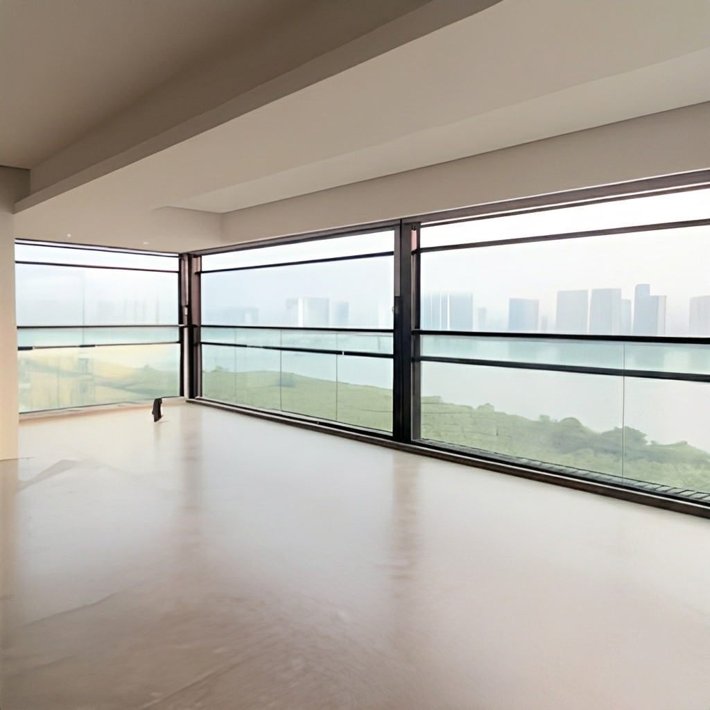 ZCSUNG Smart Electric Motorized Window ThermalBreak Aluminum Lifting Window With Remote Controlfor Balcony & Sunroom · image 3