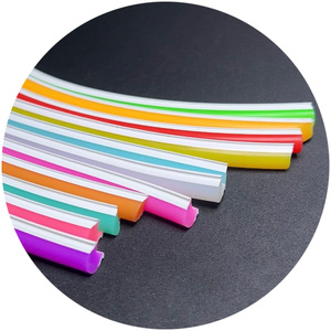 Neon Led personalizzato LED insegna al Neon 6mm 8mm 12mm <span class=keywords><strong>15</strong></span> colori striscia separata Neon LED per arredamento aziendale - Product Image 6