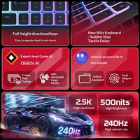 Nouvel ordinateur portable haut de gamme HP HyperX OMEN MAX AI, processeur Core Ultra 9 290HX Plus, 16 Go/32 Go de RAM, 512 Go/1 To de SSD, RTX5080-16G, 2,5K QHD240Hz, 100 % sRGB
