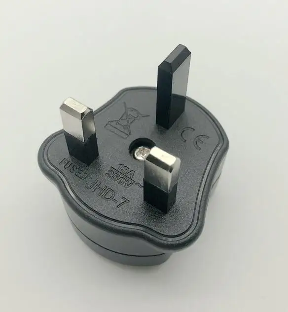 UK 3 pin to 2 Pin EU/ US Plugs converter