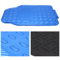 Tapis de sol de voiture antidérapants en PVC et aluminium de bonne qualité, épaisseur 18 mm, ensemble complet de 4 pièces, accessoires intérieurs universels pour voiture