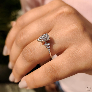 Anillo de Diamante Delicado Creado en Laboratorio con Estilo Minimalista, Perfecto para Regalos Románticos, Anillos de Boda o Compromiso de la India - Product Image 5