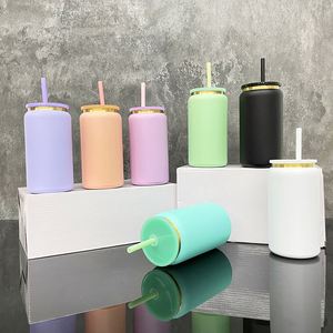 Lot de 25 gobelets en acier inoxydable plaqué or de 16 oz avec logo personnalisé et pailles en plastique transparentes pour gravure laser - Product Image 1