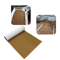 Bootsboden EVA-Schaumstoff Deckbelag Matte Marine-Teppich Kühlerabdeckungen Sitzfläche Rutschfester Selbstklebender Bodenbelag für Motorboote