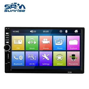 7 Inch Cheap Sale Car Stereos Mp5 Radio Multimedia Player Manual Autoradio 1Din Stereo Touch Screen universal car