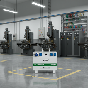 Estación de Energía Eléctrica Portátil Resistente a Caídas, Controlador MPPT, Inversor de Onda Sinusoidal Pura, Batería de Litio Ferrofosfato de <span class=keywords><strong>6kWh</strong></span> - Product Image 1