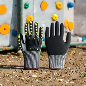 Guantes de Seguridad Resistentes a Impactos con Recubrimiento de Nitrilo HPPE, Venta al Por Mayor Directa de Fábrica, Personalizables, Aprobados por ANSI para Escalada en Roca - Product Image 1