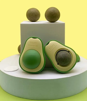 Vente chaude boules d'herbe à chat naturelle avocat chat nourriture jouet à la main herbe à chat pour chats cataire bâton accessoires pour chat de compagnie