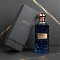 Flacon de parfum en verre carré de luxe personnalisé de 100 ml, boîte personnalisée avec bouchon, emballage pour diffuseur de parfum