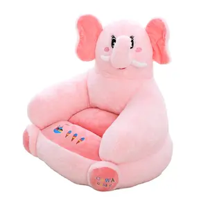Sofa mewah babi domba keledai kartun, Sofa bayi nyaman, kursi Sofa bayi, tempat duduk penopang mewah, kursi untuk belajar berjalan