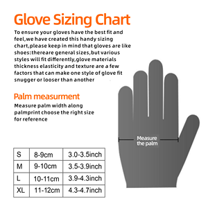 Gants en nitriles noirs résistants sans poudre jetables sans latex épais imperméables durables anti-crevaison sécurité du travail - Product Image 5