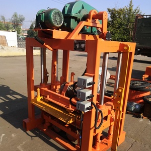 Shengya <strong>Concrete</strong> <strong>Block</strong> Maker <strong>Block</strong> Making Machine in Ethiopia <strong>Price</strong> QTJ4-40 Hollow <strong>Block</strong> Machine - Product Image 4