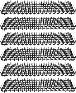 उद्यान बिल्ली से बचाने वाली क्रीम मैट निवारक चटाई स्पाइक, आउटडोर इनडोर संयंत्र संरक्षण प्लास्टिक विरोधी बिल्ली कुत्ते पक्षी Spikes से बचाने वाली क्रीम चटाई - Product Image 2