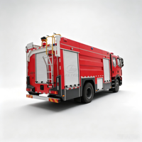 Camion de pompiers FAW 8T équipé d'une pompe à haute pression et d'un réservoir d'eau de grande capacité pour la lutte contre les incendies