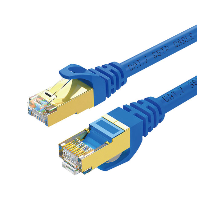 Outdoor Cat7 Ethernet Cable Shielded SFTP RJ45 Patch Cord 10Gbps 600MHz LSZH Waterproof LAN Network Cable for Router Modem