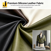Jemery, fournisseur OEM de matériaux en cuir de silicone durable pour la fabrication de vêtements de luxe, manteaux et vestes