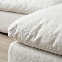 Ensemble de canapés modernes de luxe blancs, sur mesure, en tissu, en forme de L, modulaires, pour salon, directement de l'usine de meubles