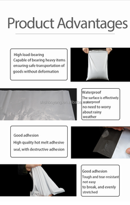 Busta per Spedizioni Ecologica, Riciclabile e Non Tossica, Sacchetto in Plastica da <span class=keywords><strong>2</strong></span> Mil per Corriere Espresso, Impermeabile e Resistente - Product Image 4