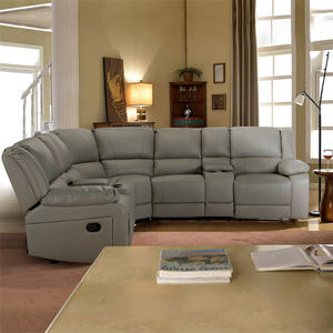 Mode Luxus große Schnitts ofa manuelles Design Luft Schlafs ofa PU Liege hohe Rückenlehne Sofa Set Möbel - Product Image 2