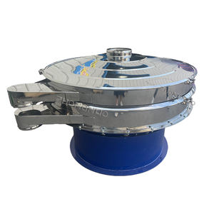 Suministro de fábrica: Tamiz vibratorio circular rotatorio para gránulos de plástico, eliminación de impurezas, motor central, procesamiento de alimentos, SUS304 - Product Image 3