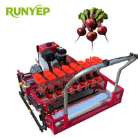Semoir de précision réglable haute performance Runyep 4-24 rangs essence/diesel pour betteraves, millet et fourrage