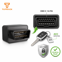 Traceur GPS OBD 4G Plug & Play 16 broches avec positionnement en temps réel (GPS, BDS, LBS), détection ACC, géolocalisation et antivol pour flotte