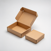 Boîte à vêtements en kraft écologique personnalisée, imperméable, recyclable, en carton ondulé, emballage pour vêtements, production en 72h