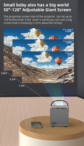 2024 nuovo <span class=keywords><strong>proiettore</strong></span> LCD portatile A5 7.1 Android 720P 160 ANSI lumen cinema <span class=keywords><strong>a</strong></span> <span class=keywords><strong>casa</strong></span> X2 MINI <span class=keywords><strong>proiettore</strong></span> intelligente - Product Image 4
