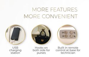 Silla de pedicura de salón de spa de pies de hidromasaje eléctrica personalizada más vendida silla de masaje de <span class=keywords><strong>uñas</strong></span> de pies reclinable para la venta - Product Image 3