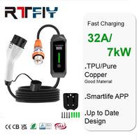Meilleur prix pour chargeur EV portable AC 32A 7kW, adapté à l'Australie, pour la recharge de véhicules électriques à domicile et en extérieur, certifié IP65 CE