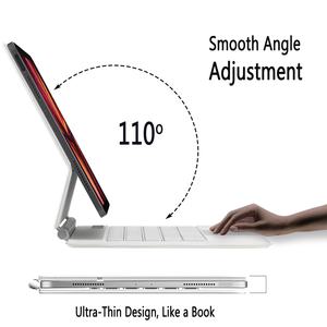 <span class=keywords><strong>Clavier</strong></span> TrackPad sans fil rétro-éclairé en langue personnalisée <span class=keywords><strong>pour</strong></span> <span class=keywords><strong>iPad</strong></span> Pro 11 2018 2020 2021 2022 Air 4ème 5ème génération Magic Keyboard - Product Image 6