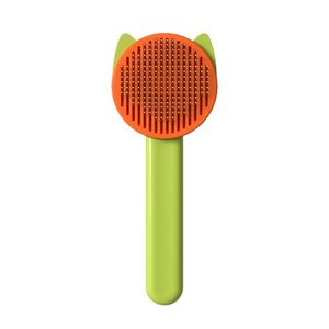 Peigne pour animaux de compagnie, peigne pour chat, peigne pour chien, élimination des poils en un clic, peigne autonettoyant pour chat, nettoyeur de poils de chat, élimine les poils lâches, peigne pour chien. - Product Image 5