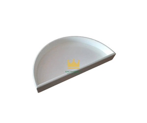 Bandeja de laca personalizada en forma de media luna, bandeja de servir festoneada para decoración de mesa, hecha a mano por HNH Craft de Vietnam - Product Image 2