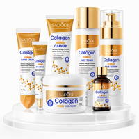 Crème visage anti-âge au collagène SADOER 100g, protéine active naturelle pure pour raffermir, éclaircir et hydrater en profondeur la peau