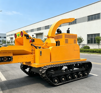 Broyeur de bois haute efficacité certifié CE 15HP grande capacité HI avec traitement stable pour applications forestières
