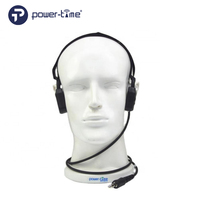 Casque à conduction osseuse étanche IP68, bandeau réglable avec écouteurs antibruit pour pompiers