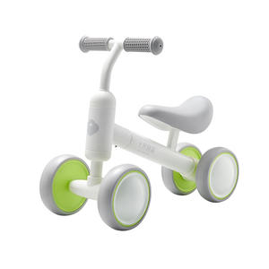 Bicicleta de equilibrio para niños October Crystalline de 12 pulgadas sin pedales, color verde grisáceo, para 0-36 meses - Product Image 1