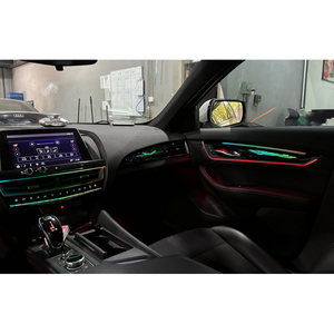 ชุดอัพเกรดไฟตกแต่งภายในสำหรับ Cadillac CT5 ปี 2020-2025 อุปกรณ์เสริมไฟ LED ภายในรถยนต์ แผงตกแต่ง - Product Image 4