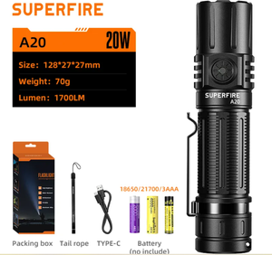 <span class=keywords><strong>ไฟฉาย</strong></span> EDC ความ<span class=keywords><strong>สว่าง</strong></span>สูง1800ลูเมนส์ไฟฉายยุทธวิธีขนาดเล็กแบบชาร์จไฟได้พกพาได้พร้อมแม่เหล็ก - Product Image 6