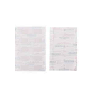 Bandes de pansement stériles à fermeture papillon - Bandes adhésives pour la fermeture des plaies cutanées avec coussinet anti-adhésif - Product Image 3