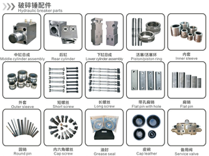 Máy xúc phụ kiện Kit thủy lực ngắt búa với Nitơ điền công cụ đo áp suất cho máy móc xây dựng các bộ phận - Product Image 5
