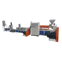 Recyclage des déchets bbs bb ball pvc pp eps pet wpc plastique cire granulés de fabrication granulateur extrudeuse granulation machine à granuler