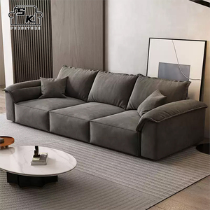 Canapé Baxter au design moderne et luxueux, modèle Oreille d'Éléphant, meubles de salon design, multicolores, rangée droite - Product Image 3