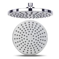 Ensemble de douche encastré moderne en ABS, avec pommeau de douche supérieur de 8 pouces style pluie, finition électroplaquée, pour salle de bain