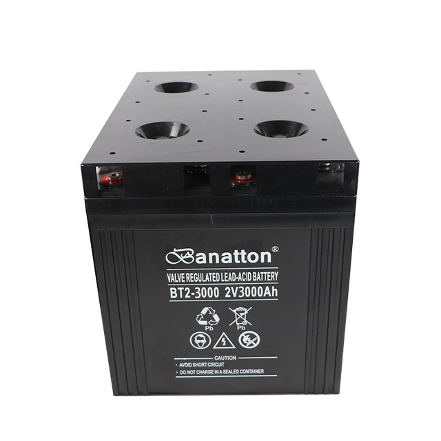 High Temperature Resistant Solar Agm 2V 3000Ah Lead Acid Batteries Used 2V Cell Battery